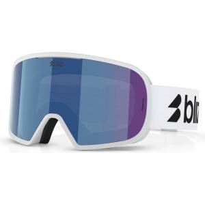 Bliz Ски маска Bliz G002S S3 Ski goggles - Matte White / Brown with Blue Multi - размер One Size (417-6349-1211)