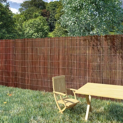 vidaXL Vrbový plot 5 x 1 m