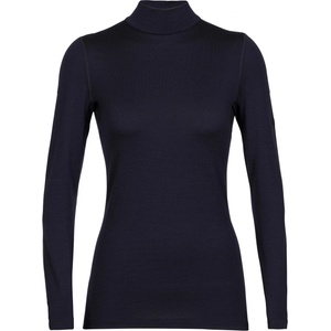 Icebreaker Дамско мериносово термобельо Icebreaker Women's 260 Tech L/S Turtleneck Merino base layer - Midnight Navy (115-1661-0213)