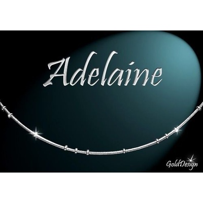 Gold Design Adelaine řetízek rhodium (GD219)