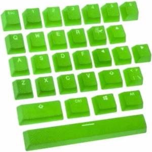 Ducky Капачки за механична клавиатура Ducky Green 31-Keycap Set Rubber Backl (DKSA31-USRDGNNO1)