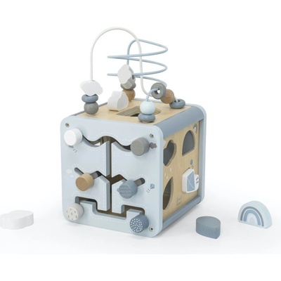 Label Label kostka aktivit modrá – Sleviste.cz