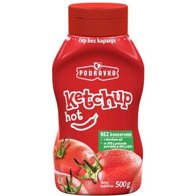 Podravka Kečup ostrý 500 g