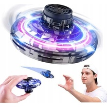 Lietajúci disk UFO levitujúci drone s LED svetlom Flying spinner