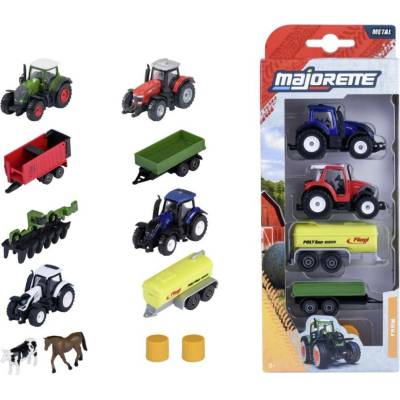 Majorette Farmářské vozidlo kovové 5 ks, více druhů