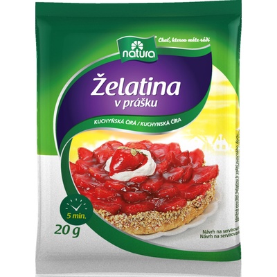 Maják Natura Želatina v prášku, kuchyňská čirá, 20 g