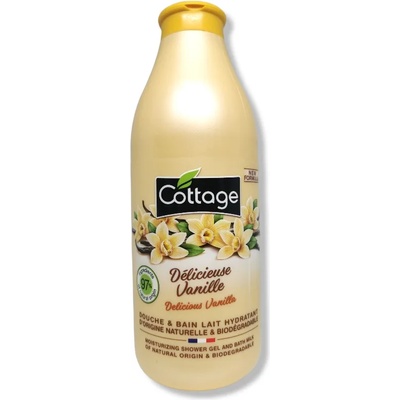 Cottage крем душ-гел , Delicieuse Vanille, 750мл