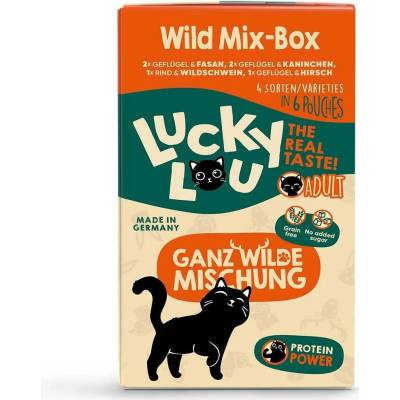 Lucky Lou Lifestage Adult zvěřinový mix 6 × 125 g