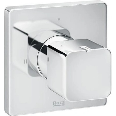 Roca Вграден двупътен превключвател за вана/душ, Square Aqua (A5A164AC00)
