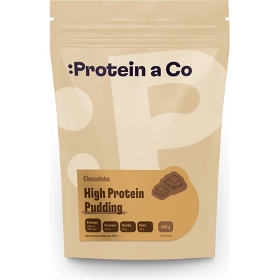 Protein a Co Proteinový puding High protein Chocolate 600 g