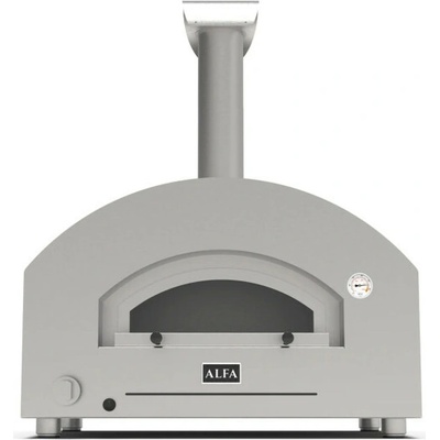Alfa Forni Futuro 2 Pizze Hybrid silver black