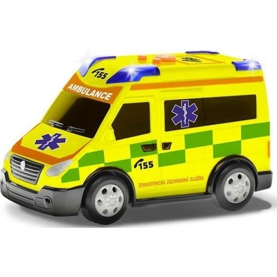 2-Play Traffic ambulance CZ design volný chod se světlem a zvukem