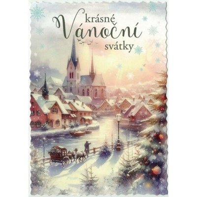 Pohlednice Vánoční Vesnička 2