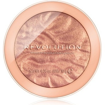 Makeup Revolution London Re-loaded vysoce pigmentovaný pudrový rozjasňovač Make An Impact 10 g
