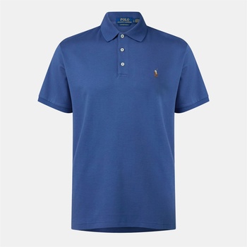 Ralph Lauren Блуза с яка POLO RALPH LAUREN Men's Slim Fit Short Sleeve Polo Shirt - Earth Blue