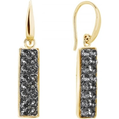 Spark šedé se Swarovski Elements Glow KWGFMP1SN Silver Night