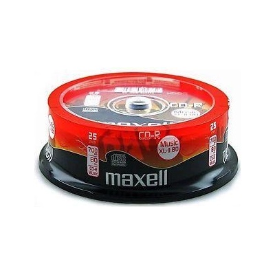 Maxell CD-R Music XL-II MAXELL, 700MB, 80 min, 25 бр (ML-DC-CDRMUS-25)