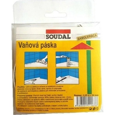 Soudal Vaňová páska - 3,35m X 38mm