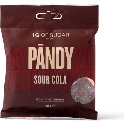 PANDY Candy Sour Cola želé bonbóny 50 g