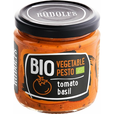 Rudolfs Pomazánka rajčatová s bazalkou BIO 180 g – Zboží Mobilmania