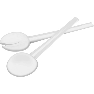 Guzzini Лъжици за салати Happy Hour 20 см бели 2 бр (08070011)