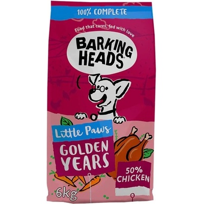 Barking Heads & Meowing Heads Little Paws Golden Years Chicken 6 кг
