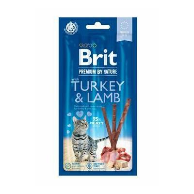Brit Premium by Nature Cat Sticks with Turkey & Lamb (3 sticks)