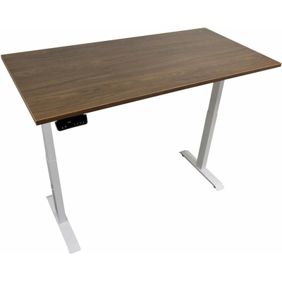 ZLKL Polohovací stôl jednomotorový 160 x 80 cm čierny / biely P00051-12
