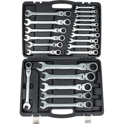 Matabro sada očkoplochých ráčnových klíčů s kloubem 6-32 mm 22 ks MB-WRE05 – Zboží Mobilmania