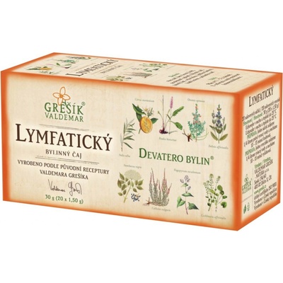 Grešík Lymfatický Devatero bylin 20 x 1,5 g