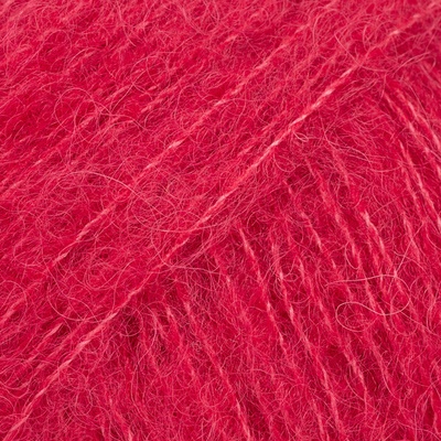 BRUSHED ALPACA SILK Drops Farby BRUSHED ALPACA SILK: 07 červená