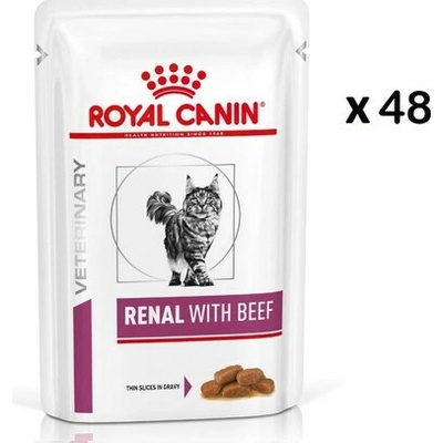 Royal Canin Renal Feline Beef 48 x 85 g