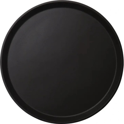 Cambro Camtread podnos protiskluzový kulatý černá 35,5 cm
