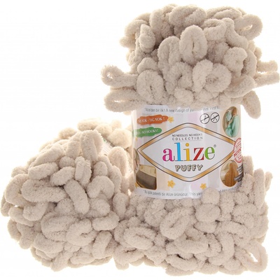 Alize Puffy capuccino 599 – Zboží Dáma
