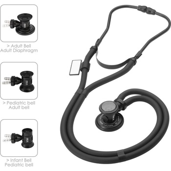 MDF Стетоскоп MDF Sprague Rappaport черен мат