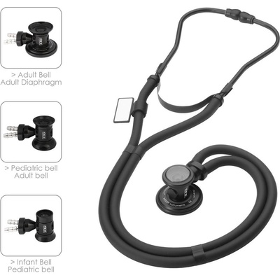 MDF Стетоскоп MDF Sprague Rappaport черен мат