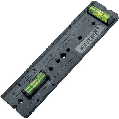 wolfcraft Пластмасов нивелир Wolfcraft - 185 mm (4050000)