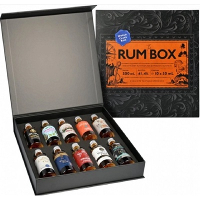 1423 Aps The Rum Box Blue Edition 41,4% 10 x 0,05 l (set)