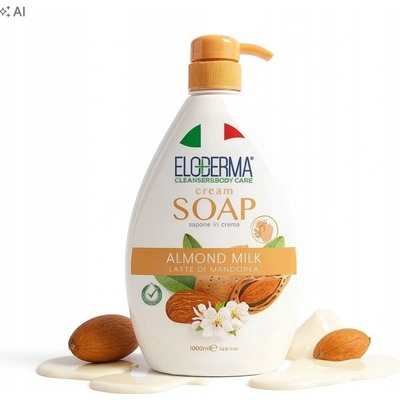 Eloderma mýdlo na ruce mandlové 1000 ml