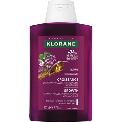 Klorane Quinine Шампоан за растеж на косата, 200 ml