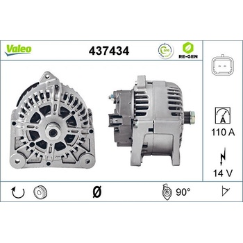 generátor VALEO 437434