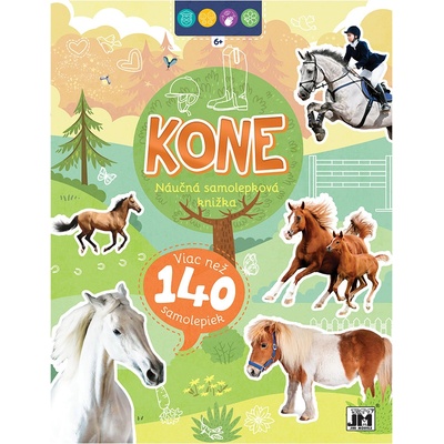 Koně. Samolepková knížka