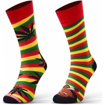 Sesto Senso Finest Cotton Duo Marihuanové ponožky