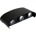 HÖFFTECH - LED Външно стенно осветително тяло UP&DOWN 6xLED/1W/230V IP65 (P7893)