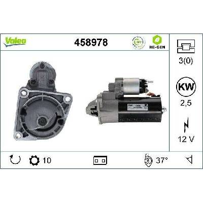 Startér VALEO 458978