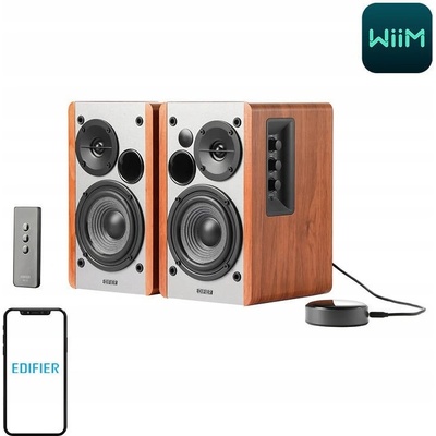 Edifier R1280T + WiiM Mini