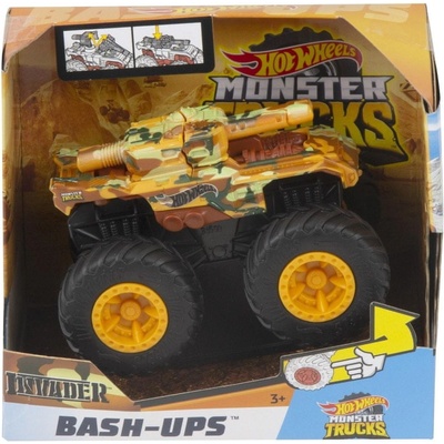 Mattel Hot Wheels Monster Trucks Veľká zrážka Invader