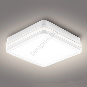 Brilagi - LED външно осветително тяло BENE LED/18W/230V 22x22 cm бяло IP54 (BG3391)
