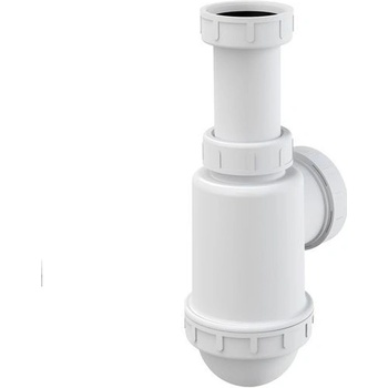 Alcadrain Drezový sifón s prepadovou maticou 6/4" A443-DN50/40