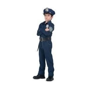 My Other Me Маскировъчен костюм за деца My Other Me Полиция Син (4 Части) Размер 10-12 години 61a338